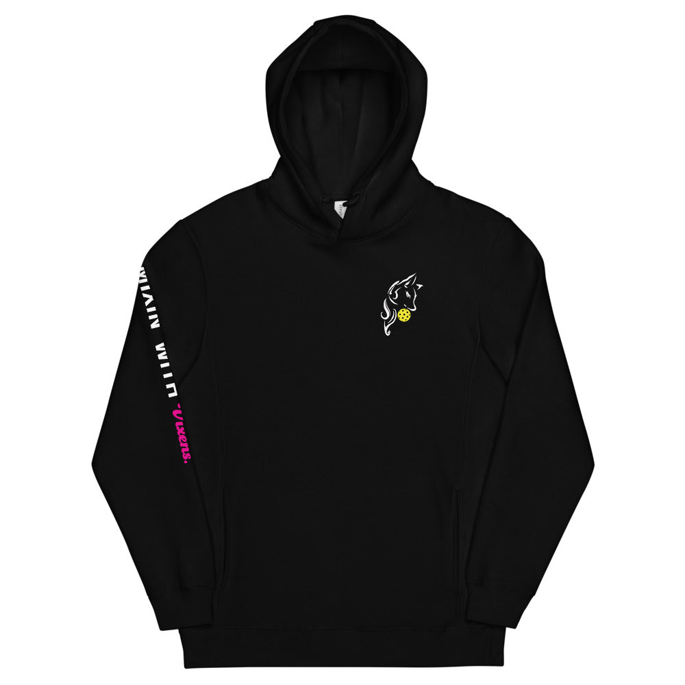 Black Mixin' With Vixens Unisex Fashion Hoodie
