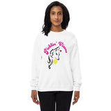 White Vixen Unisex Fleece Sweatshirt